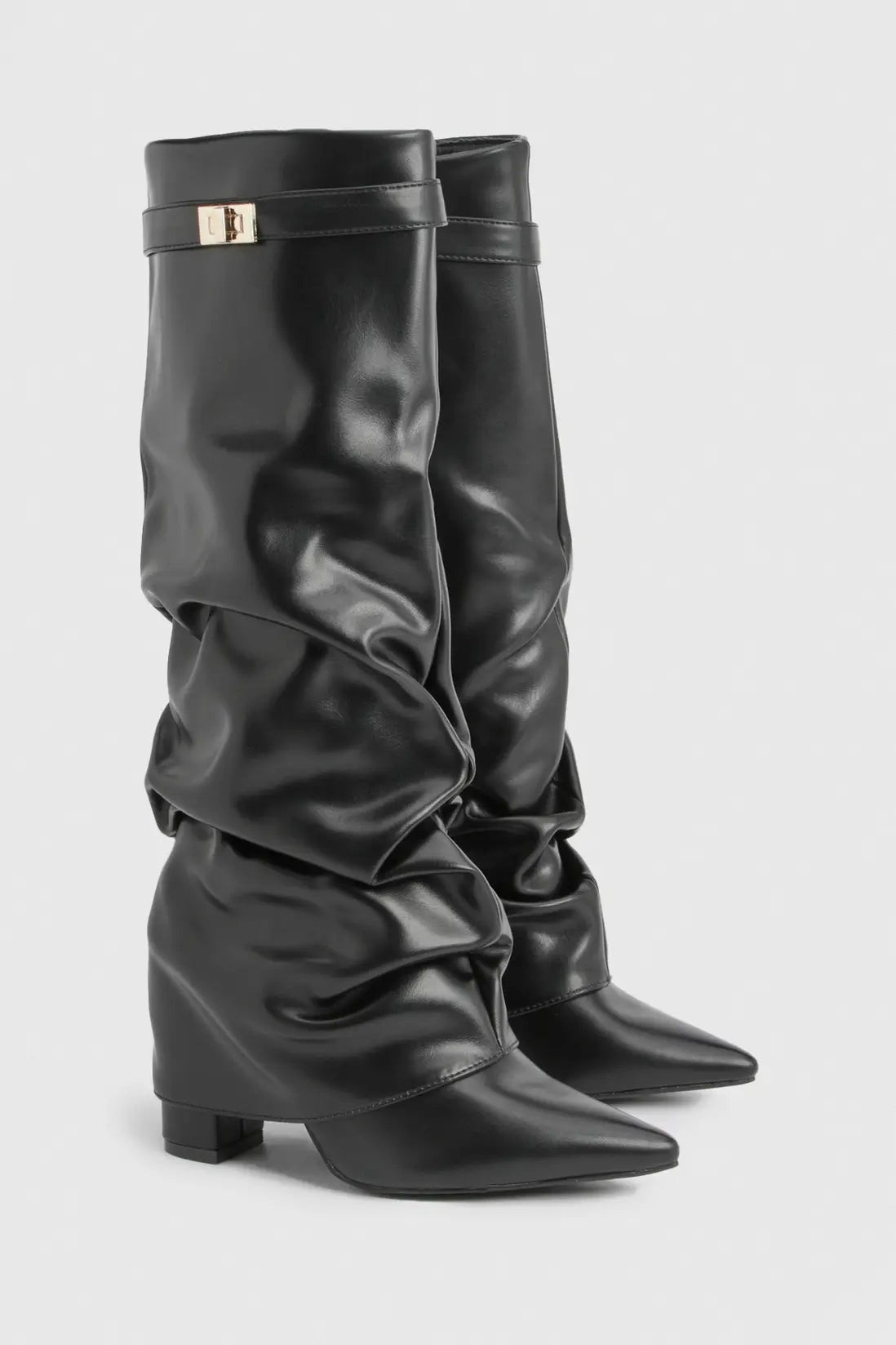 Isla | Women's Slouch Knee-High Boots | Pointed Toe · Eltrendio