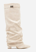 Isla | Women's Slouch Knee-High Boots | Pointed Toe · Eltrendio