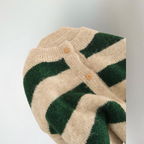 Isla | Women's Striped Cardigan | Button-Front · Eltrendio
