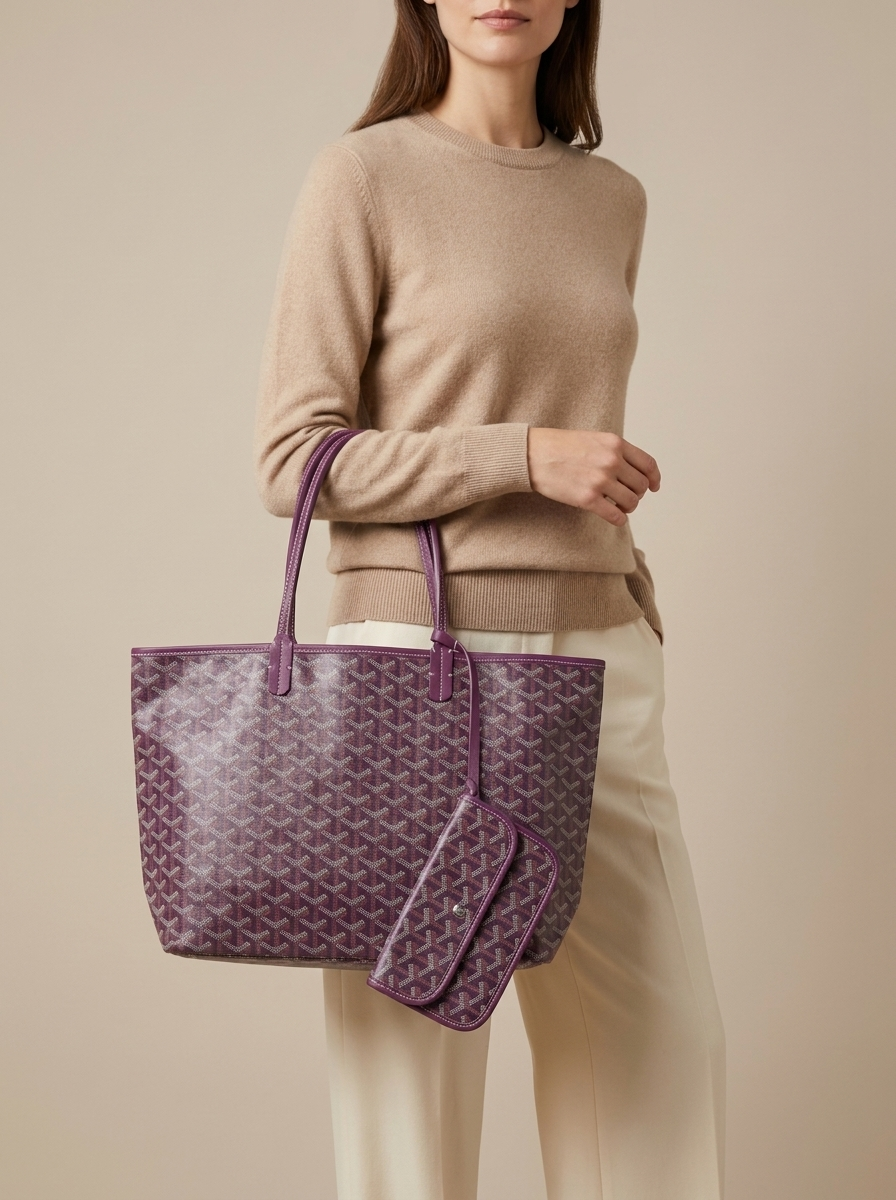 Isla | Women's Tote Bag | Monogram Print-Eltrendio