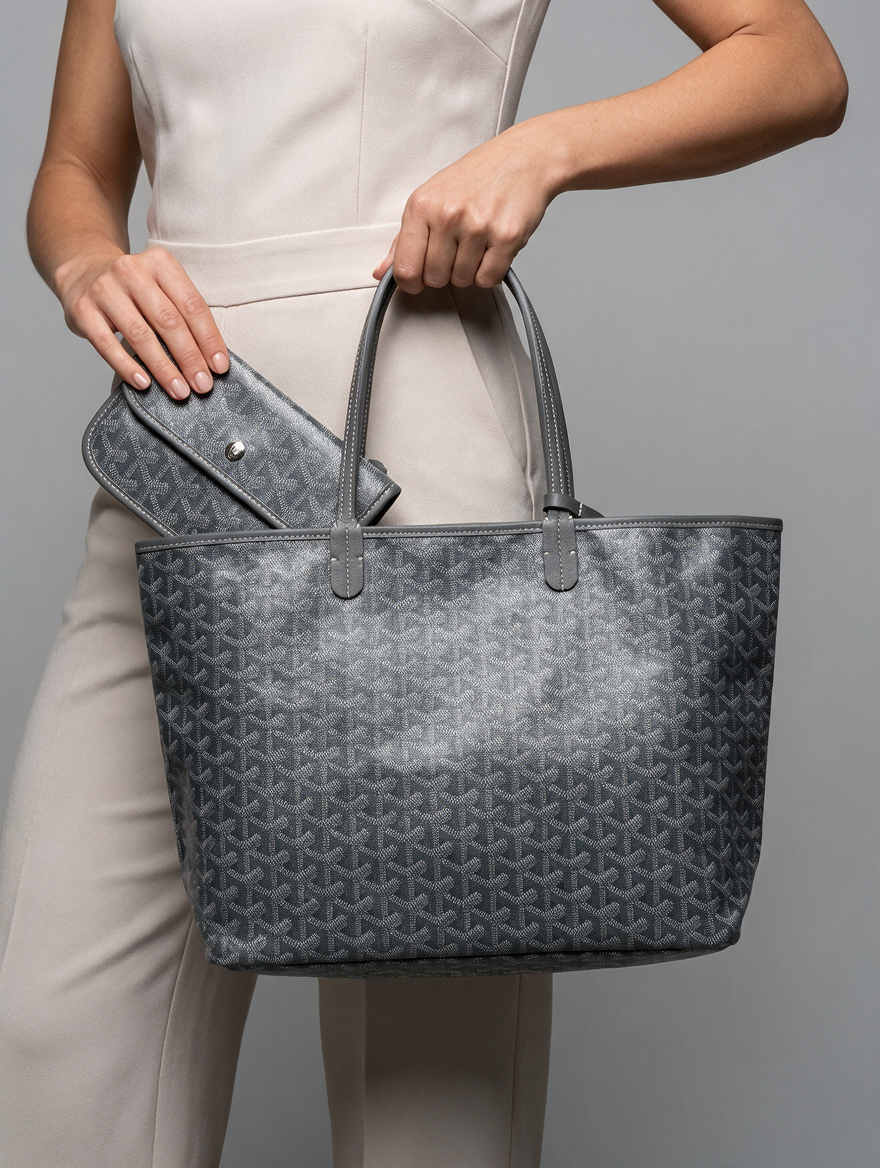 Isla | Women's Tote Bag | Monogram Print-Eltrendio