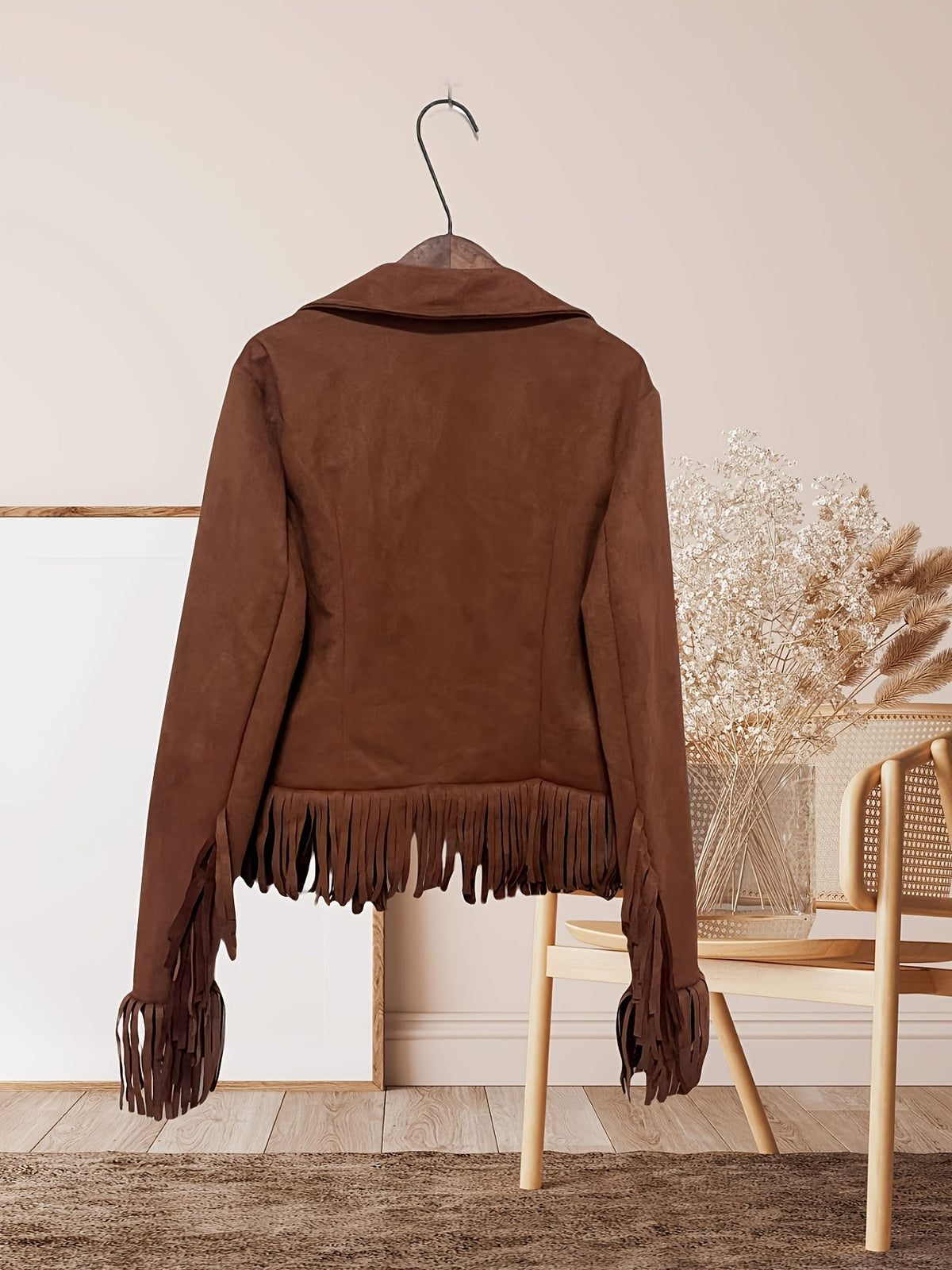 Isla | Women's Western Jacket | Suede Fringe · Eltrendio