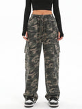 Isla | Women's Wide-Leg Cargo Trousers | Drawstring Waist · Eltrendio