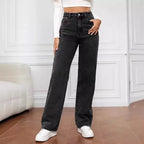 Isla | Women's Wide-Leg Jeans | High Waist · Eltrendio
