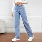 Isla | Women's Wide-Leg Jeans | High Waist · Eltrendio