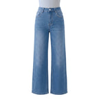 Isla | Women's Wide-Leg Jeans | High-Waisted · Eltrendio