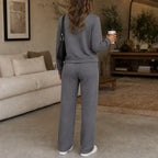 Isla | Women's Wide-Leg Loungewear Set | Drawstring Waist · Eltrendio