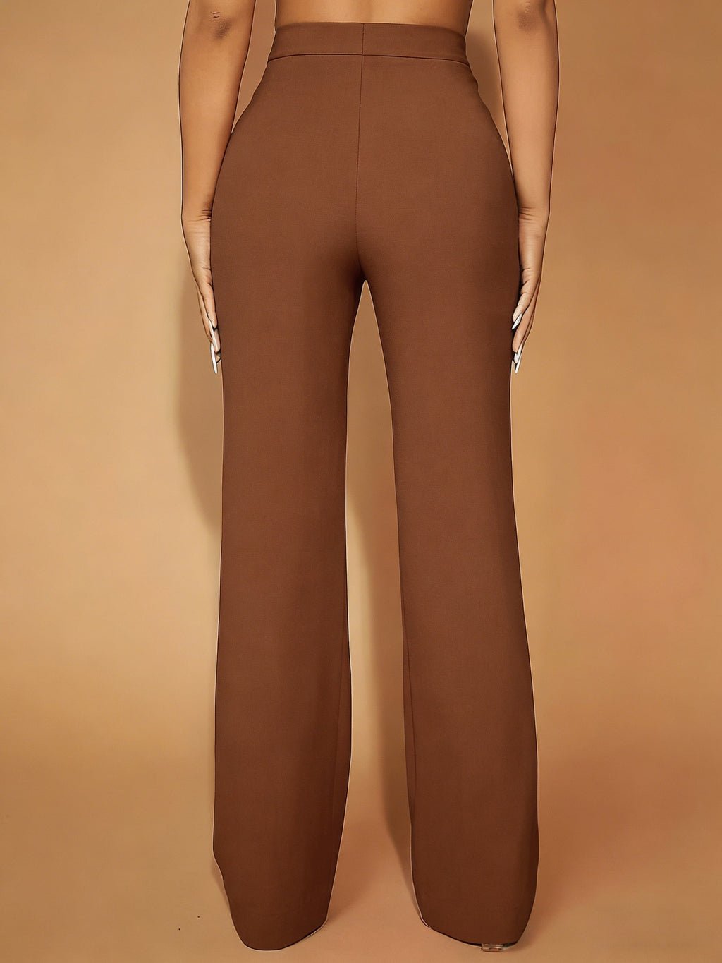 Isla | Women's Wide-Leg Trousers | High-Waisted · Eltrendio