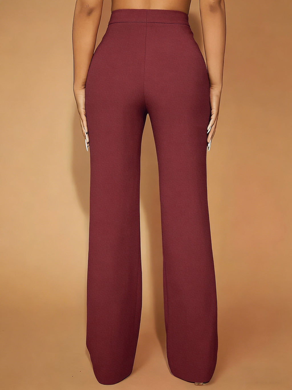 Isla | Women's Wide-Leg Trousers | High-Waisted · Eltrendio