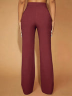 Isla | Women's Wide-Leg Trousers | High-Waisted · Eltrendio