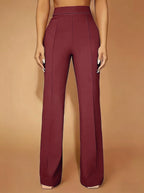 Isla | Women's Wide-Leg Trousers | High-Waisted · Eltrendio