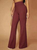 Isla | Women's Wide-Leg Trousers | High-Waisted · Eltrendio