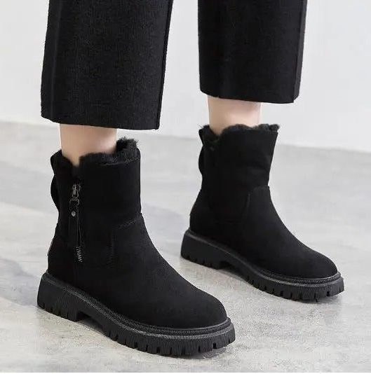 Isla | Women's Winter Ankle Boots | Fleece-Lined · Eltrendio