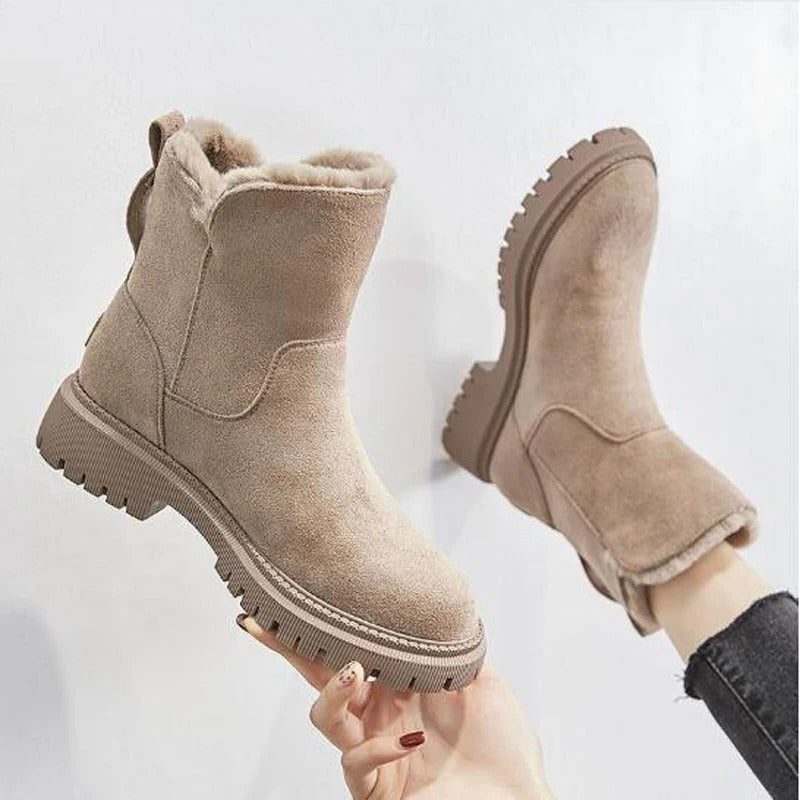 Isla | Women's Winter Ankle Boots | Fleece-Lined · Eltrendio