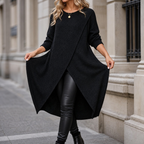 Isla | Women's Wrap-Front Tunic | Long Sleeve · Eltrendio
