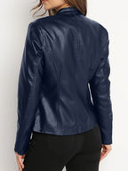 Isla | Women's Zip-Up Jacket | Faux Leather · Eltrendio