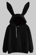 Ivy | Women's Bunny Ear Hoodie | Kangaroo Pocket · Eltrendio