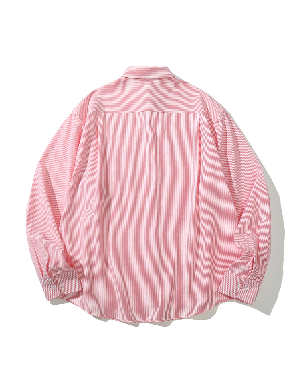 Jamie | Unisex Oversized Shirt | Striped Cotton Y2K Style-Eltrendio