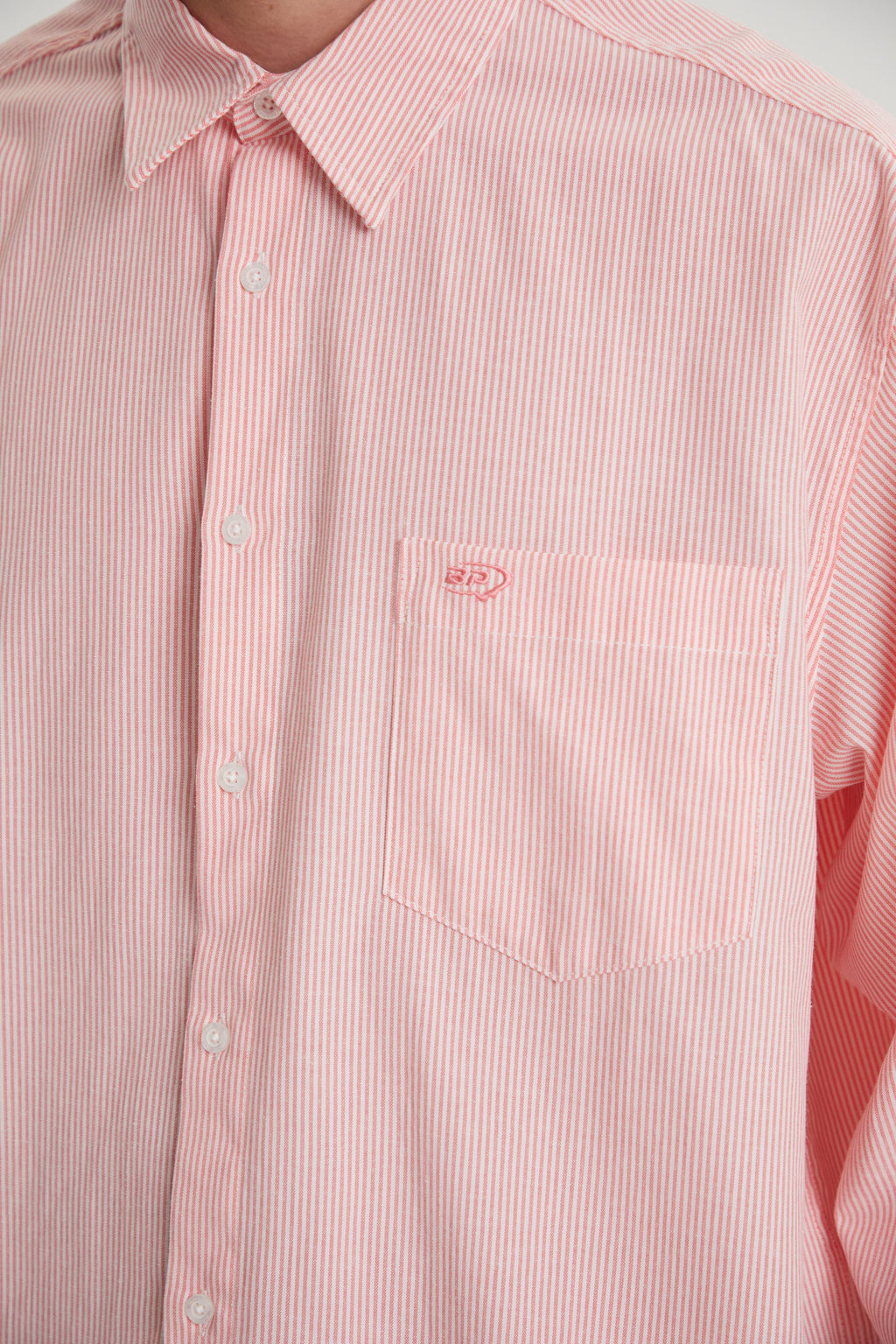 Jamie | Unisex Oversized Shirt | Striped Cotton Y2K Style-Eltrendio