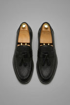 Oliver | Men's Tassel Loafers | Woven Detail · Eltrendio