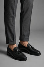 Oliver | Men's Tassel Loafers | Woven Detail · Eltrendio