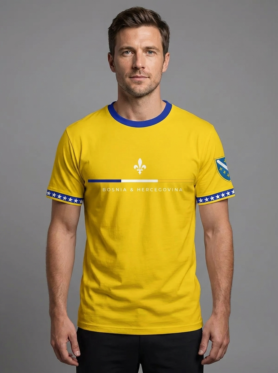 Lukas | Men's Crew Neck T-Shirt | Graphic Print-Eltrendio