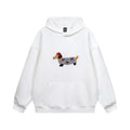 Mabel | Women's Cropped Hoodie | Dog Embroidery · Eltrendio