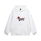 Mabel | Women's Cropped Hoodie | Dog Embroidery · Eltrendio
