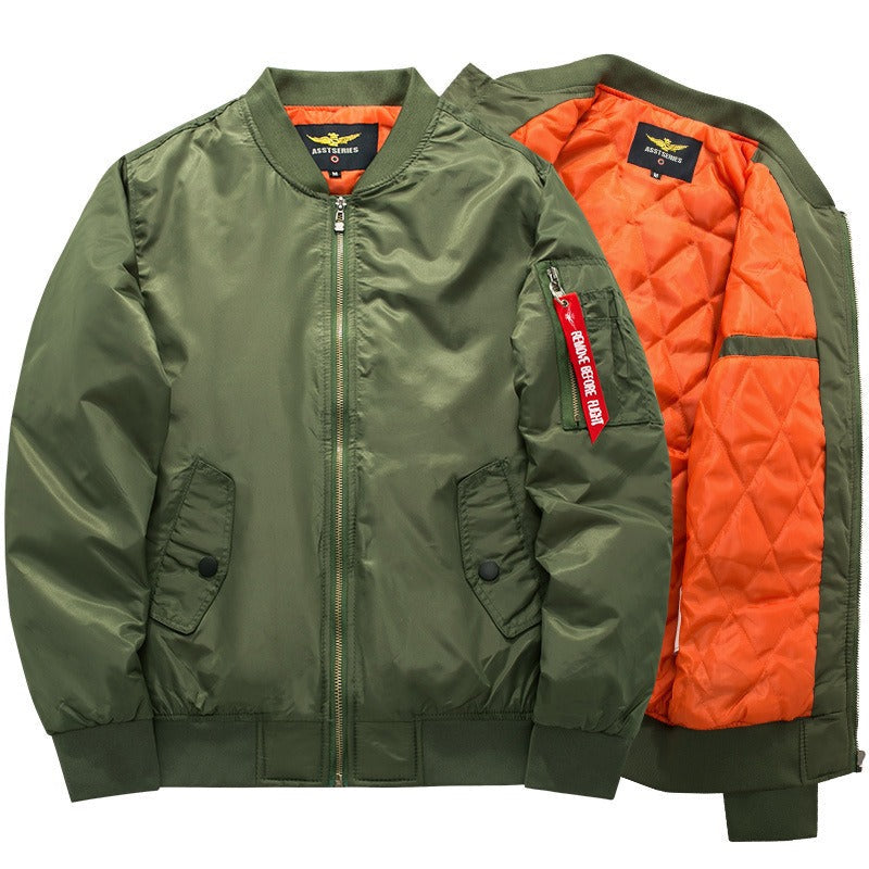 Marcus | Men's Bomber Jacket | Quilted Lining · Eltrendio