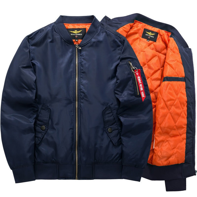 Marcus | Men's Bomber Jacket | Quilted Lining · Eltrendio