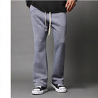 Marcus | Men's Flared Joggers | Cotton Fleece · Eltrendio