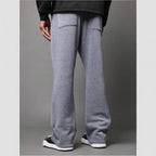 Marcus | Men's Flared Joggers | Cotton Fleece · Eltrendio