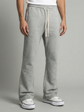 Marcus | Men's Flared Joggers | Cotton Fleece-Eltrendio