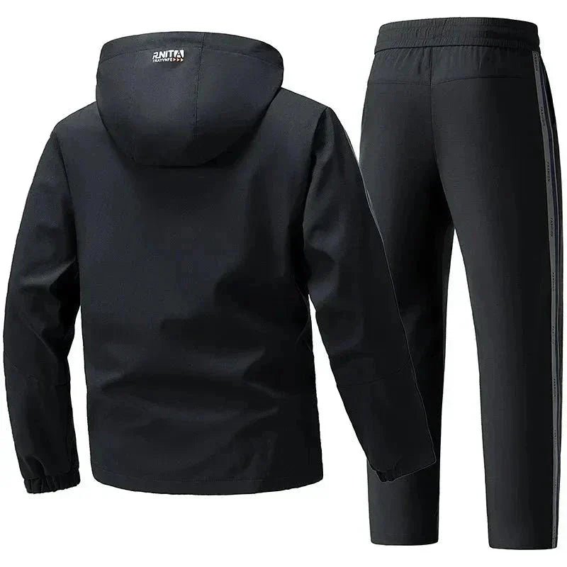 Marcus | Men's Hooded Tracksuit | Zip-Up · Eltrendio