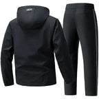 Marcus | Men's Hooded Tracksuit | Zip-Up · Eltrendio