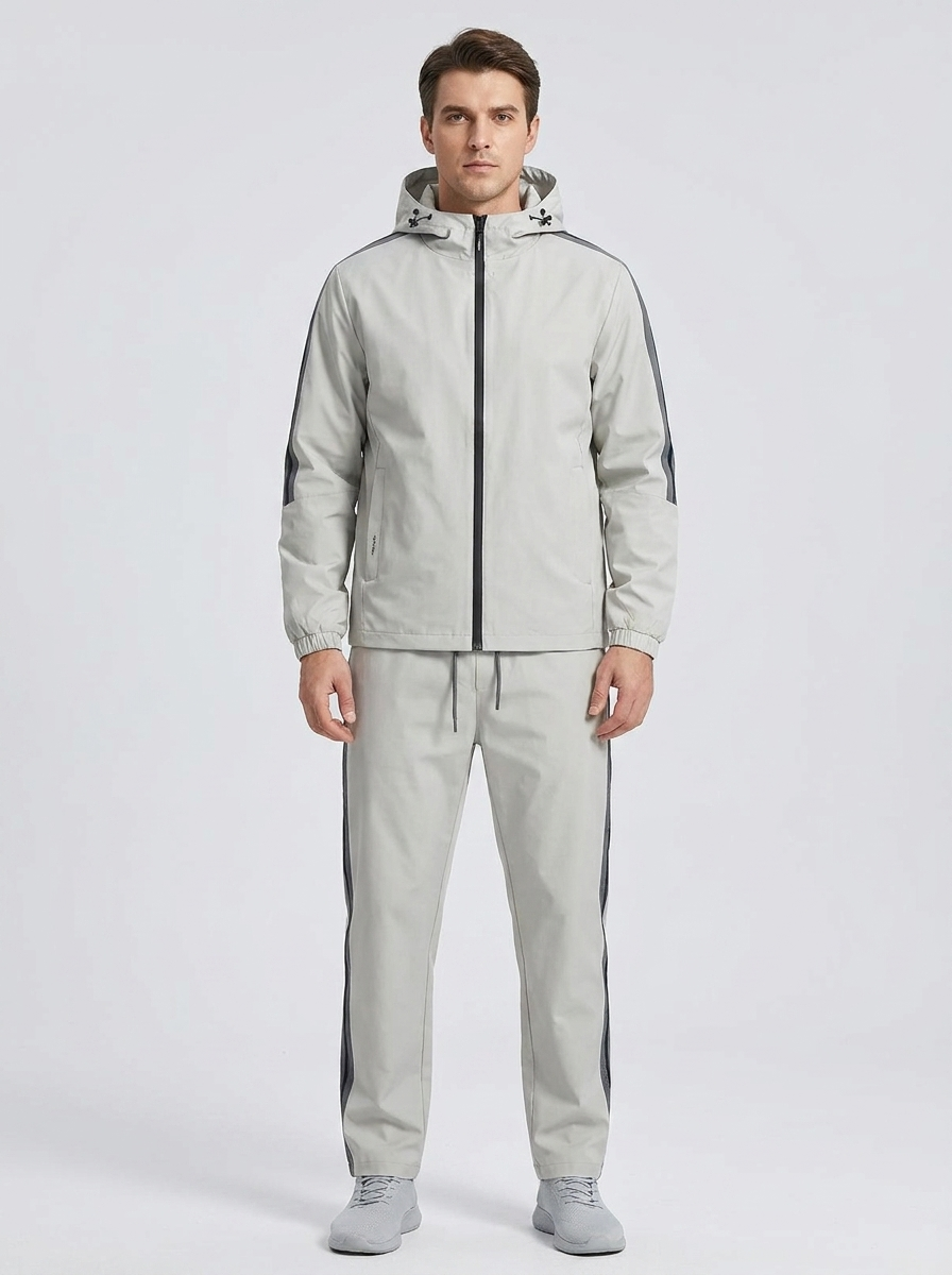 Marcus | Men's Hooded Tracksuit | Zip-Up-Eltrendio