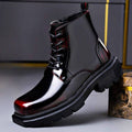 Marcus | Men's Lace-Up Boots | Chunky Sole · Eltrendio