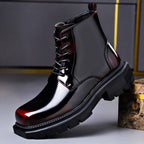 Marcus | Men's Lace-Up Boots | Chunky Sole · Eltrendio