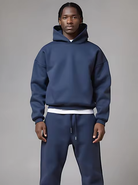 Marcus | Men's Oversized Hoodie | Drawstring Hood · Eltrendio
