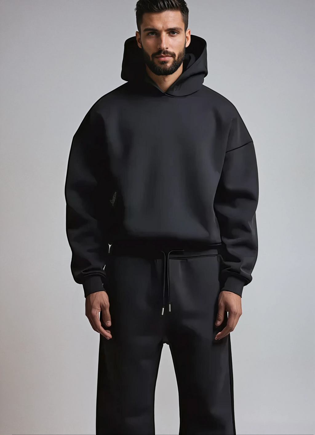 Marcus | Men's Oversized Hoodie | Drawstring Hood · Eltrendio