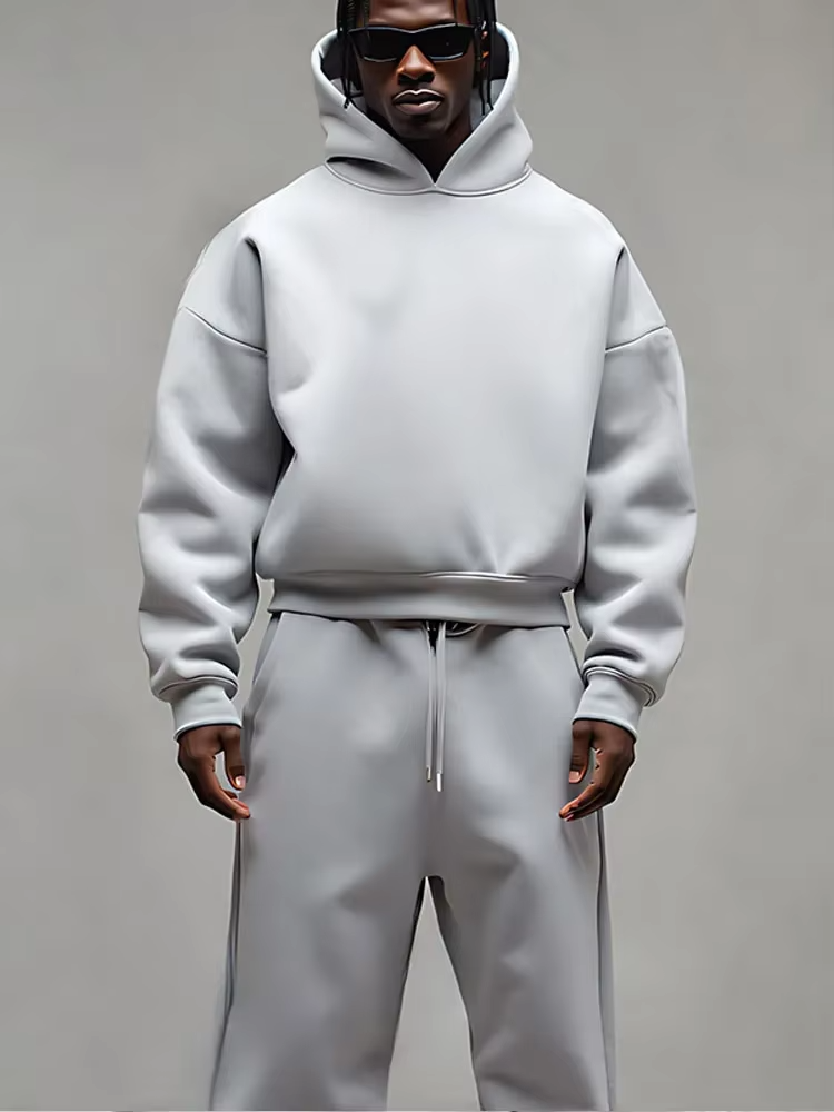 Marcus | Men's Oversized Hoodie | Drawstring Hood · Eltrendio