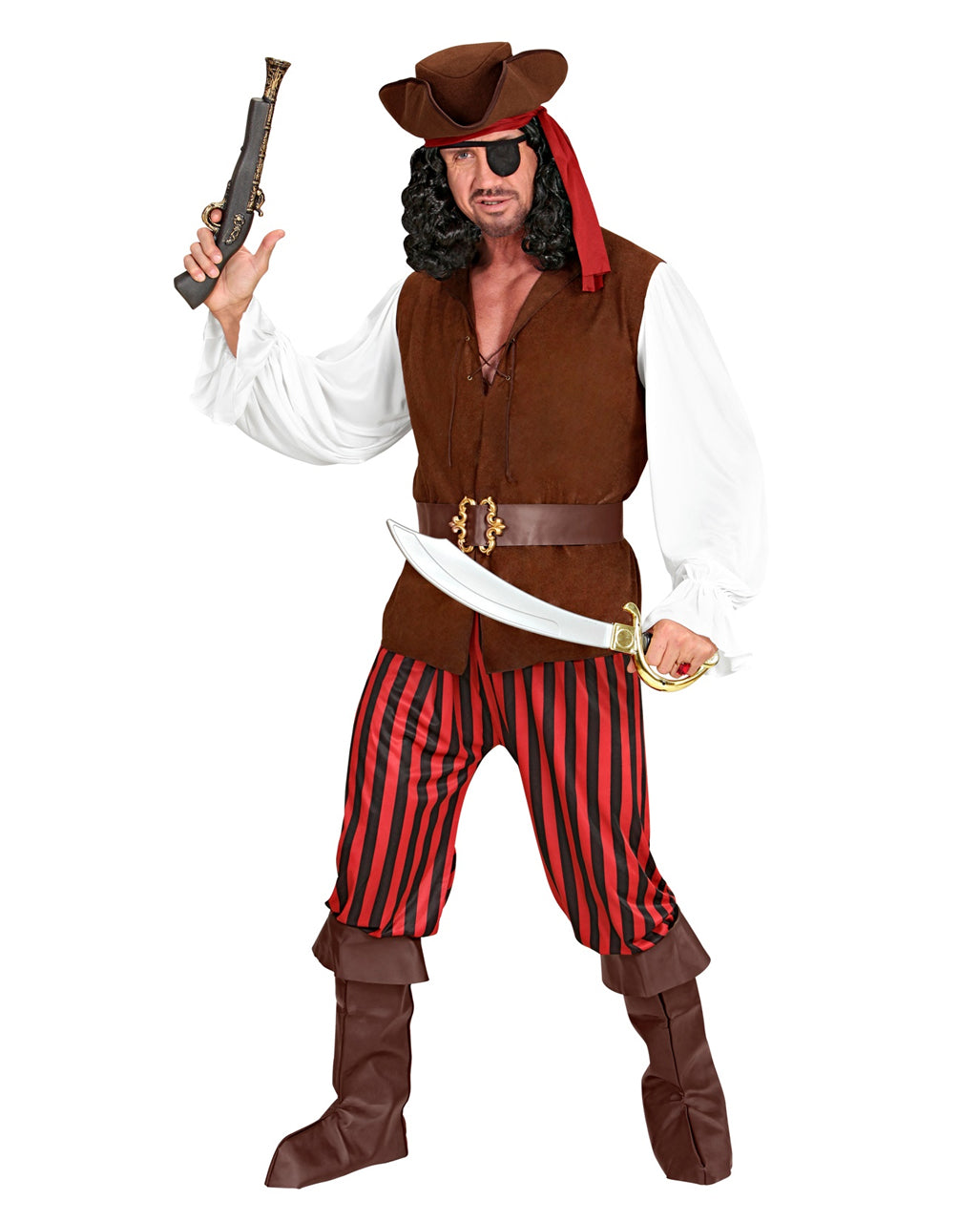 Marcus | Men's Pirate Costume | Complete Set-Eltrendio