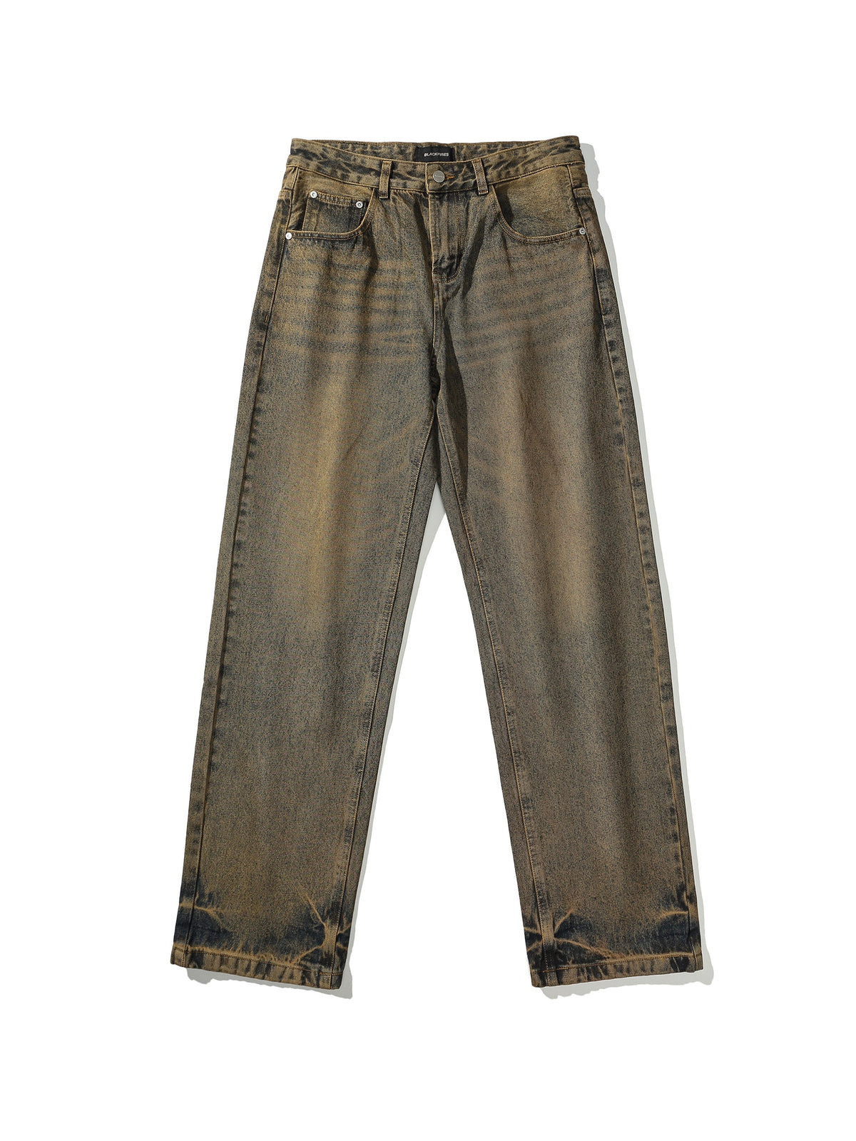 Marcus | Men's Wide-Leg Jeans | Contrast Stitching · Eltrendio