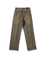Marcus | Men's Wide-Leg Jeans | Contrast Stitching · Eltrendio