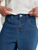 Marcus | Men's Wide-Leg Jeans | Contrast Stitching · Eltrendio
