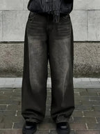 Marcus | Men's Wide-Leg Jeans | Faded Denim · Eltrendio