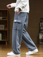 Marcus | Men's Wide-Leg Joggers | Cargo Pocket · Eltrendio