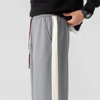 Marcus | Men's Wide-Leg Joggers | Side Stripe · Eltrendio