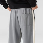 Marcus | Men's Wide-Leg Joggers | Side Stripe · Eltrendio