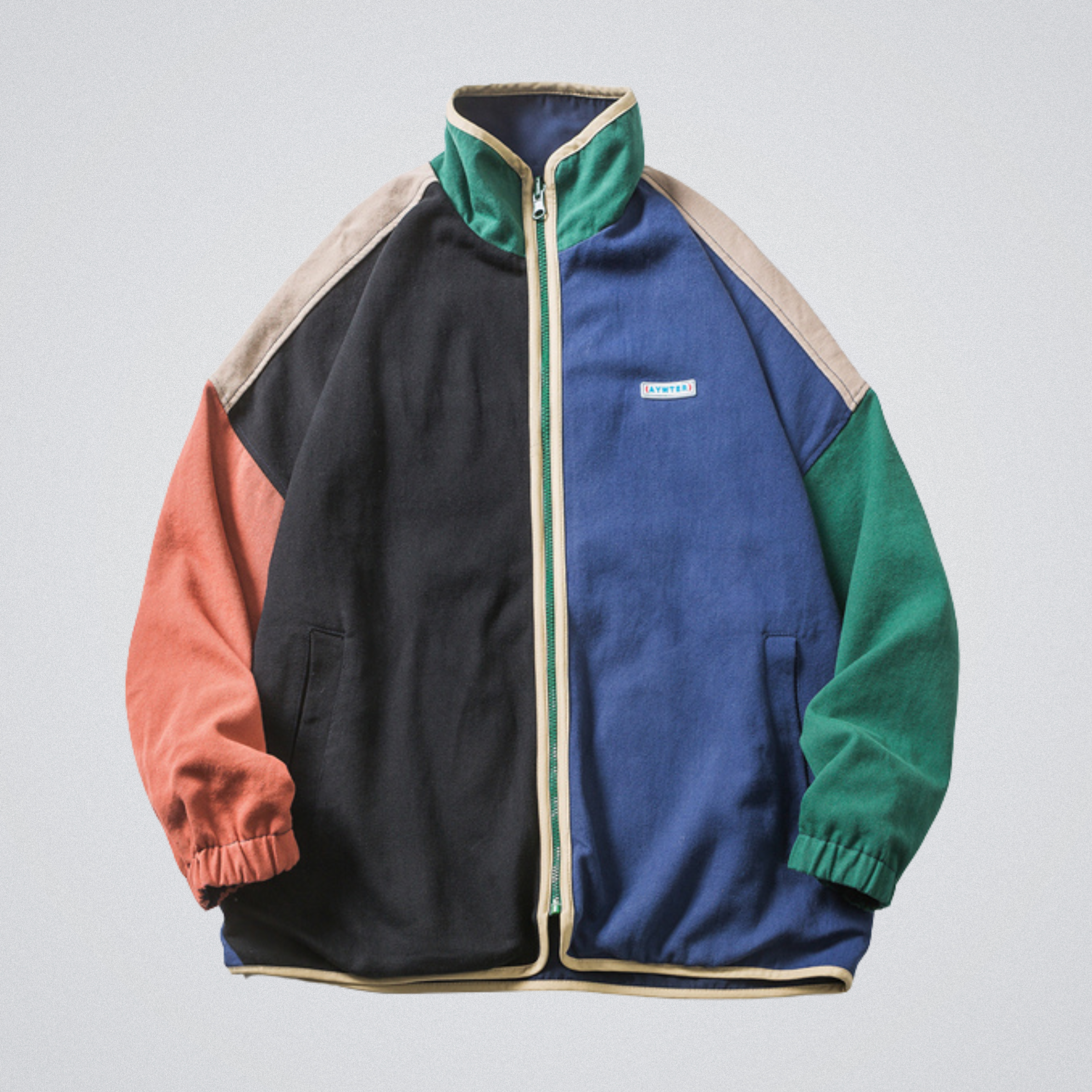 Marcus | Men's Zip-Up Jacket | Colour-Block · Eltrendio